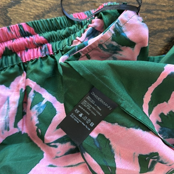 ZIMMERMANN Poppy Relaxed Shirt & Short Set - Picture 16 of 16